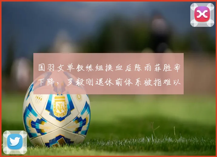 国羽女单教练组换血后陈雨菲胜率下降,罗毅刚退休前体系被指难以复制